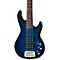 Tribute L2500 5-String Electric Bass Guitar Level 2 Blue burst, Rosewood Fretboard 888365928562