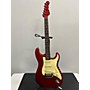 Used G&L Tribute Legacy Solid Body Electric Guitar Candy Apple Red