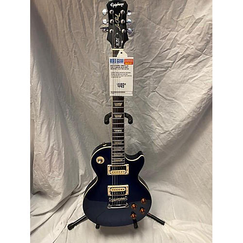 Epiphone Tribute Les Paul Standard Solid Body Electric Guitar Blue