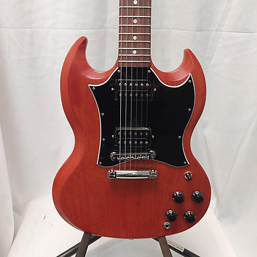 Gibson Tribute SG Solid Body Electric Guitar faded red