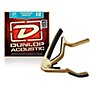 Dunlop Trigger Flat Gold Capo and Phosphor Bronze Light Acoustic Guitar Strings