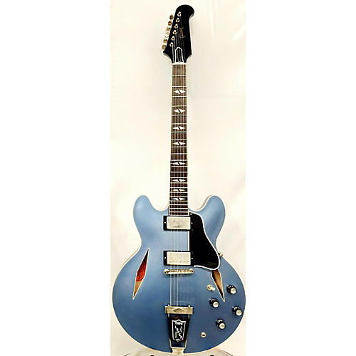 Gibson Trini Lopez Model Hollow Body Electric Guitar Sapphire Blue Trans