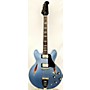 Used Gibson Trini Lopez Model Hollow Body Electric Guitar Sapphire Blue Trans