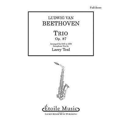 Lauren Keiser Music Publishing Trio, Op. 87 LKM Music Series by Ludwig van Beethoven