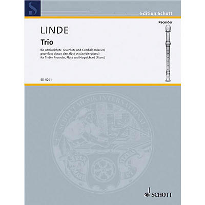 Schott Trio Schott Series Composed by Hans-Martin Linde