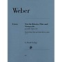 G. Henle Verlag Trio in G minor Op. 63 Henle Music Folios Series Softcover by Carl Maria von Weber