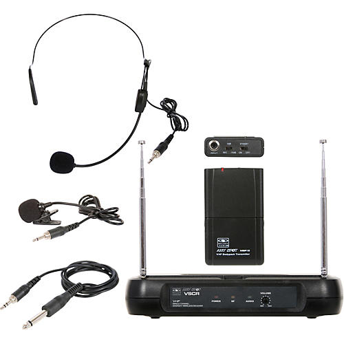 Triple Play Diversity VHF Wireless Belt Pack System