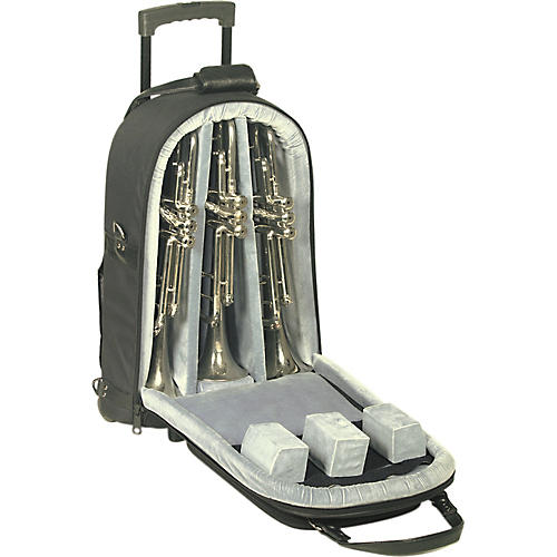 Triple Trumpet Wheelie Bag