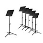 Musician's Gear Tripod Orchestral Music Stand 6-Pack, Black