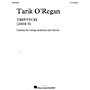 Novello Triptych (Cantata for string orchestra and chorus Vocal Score) SATB Composed by Tarik O'Regan