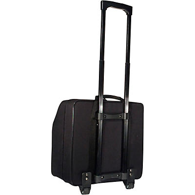 SofiaMari Trolly Accordion Case with Telescopic Handle