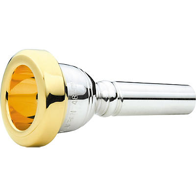 Yamaha Trombone Mouthpiece Gold-Plated Rim and Cup (Large Shank)