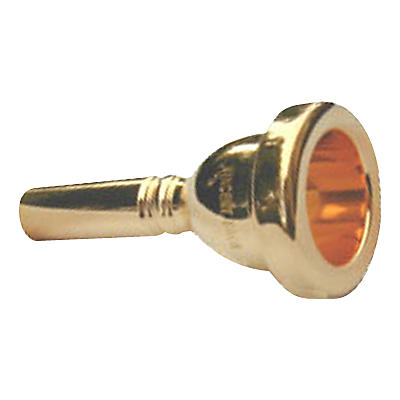 Bach Trombone Mouthpiece, Large Shank in Gold