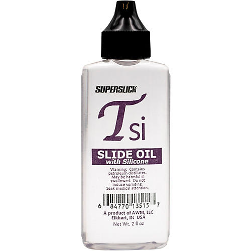 Superslick Trombone Slide Oil with Silicone 2 oz.