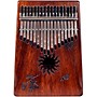 Mahalo Tropical Kalimba with Bag Walnut