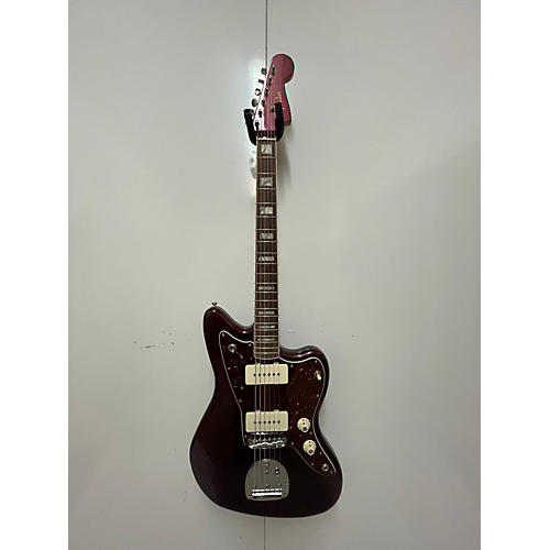 Fender Troy Van Leeuwen Jazzmaster Solid Body Electric Guitar Burgundy