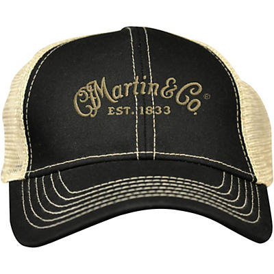 Martin Trucker Hat with Tan Mesh