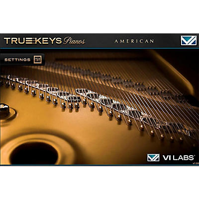 VI Labs True Keys American Grand Piano Virtual Instrument
