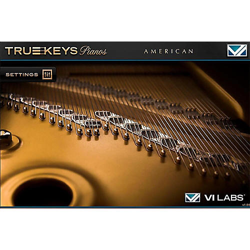 VI Labs True Keys American Grand Piano Virtual Instrument