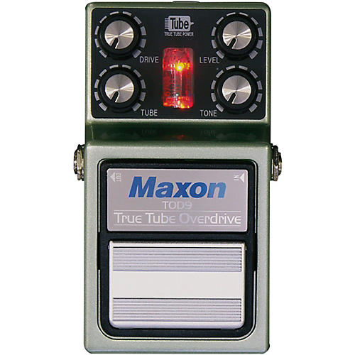 Maxon TOD-9 True Tube Overdrive Effects Pedal Condition 1 - Mint Metallic Copper