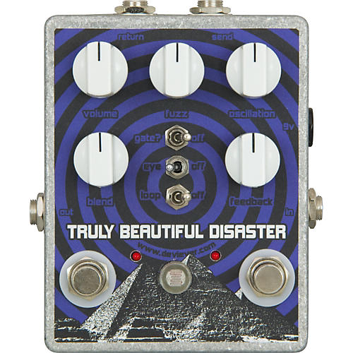 Devi Ever Truly Beautiful Disaster Fuzz Guitar Effects Pedal