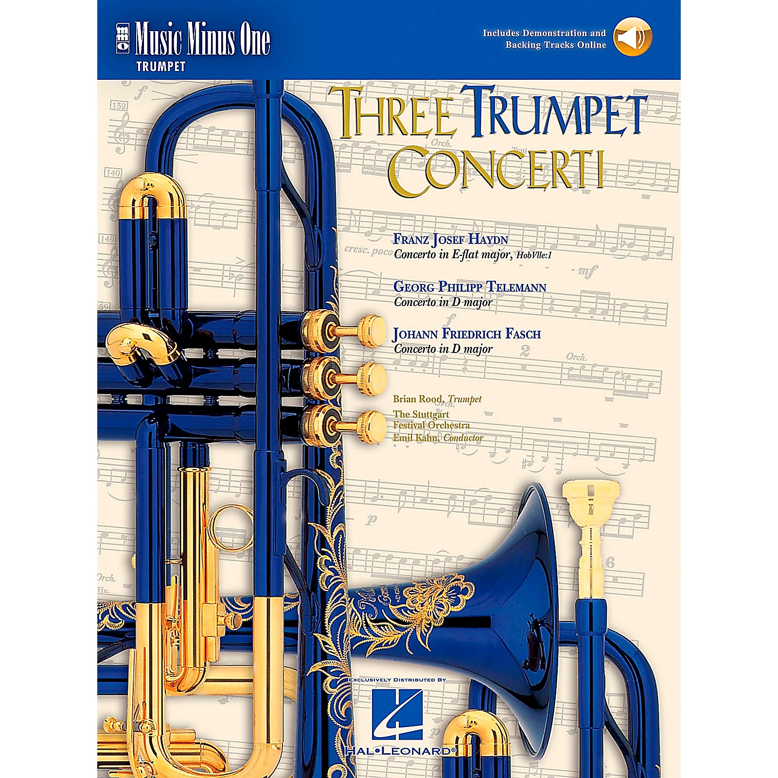 Hal Leonard Trumpet Concerti, Haydn, Telemann, Fasch Musician's Friend