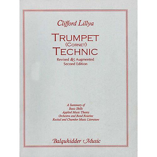 Trumpet Technic Book
