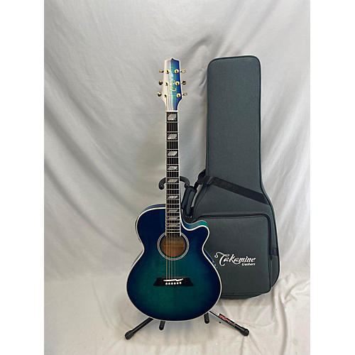 Takamine Tsp178AC Acoustic Guitar Blue