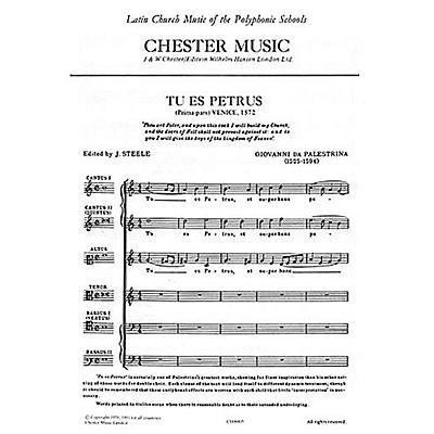 CHESTER MUSIC Tu es Petrus SSATBB Composed by Giovanni Palestrina
