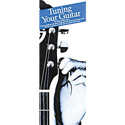 Music Sales Tuning Your Guitar (Compact Reference Library) Music Sales America Series Softcover by Donald Brosnac