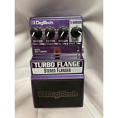 DigiTech Turbo Flange Stereo Flanger Effect Pedal