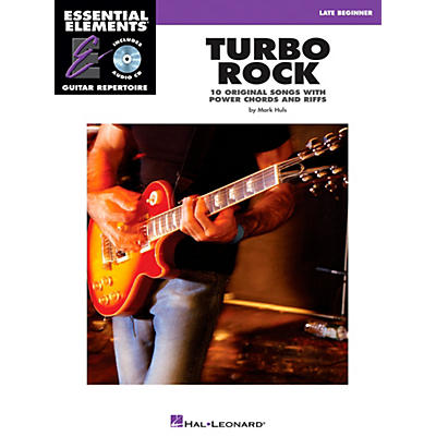 Hal Leonard Turbo Rock - Eary Intermediate Essential Elements Guitar Repertoire Book/CD