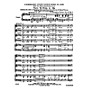 G. Schirmer Turn Ye Even to Me (SATB with organ and alto or baritone solo) SATB composed by F. Flaxington Harker