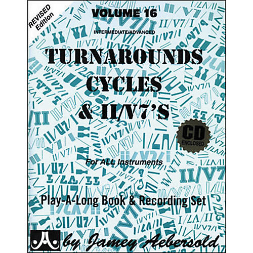 Turnarounds, Cycles, and II/V7's Volume 16 Book and CD