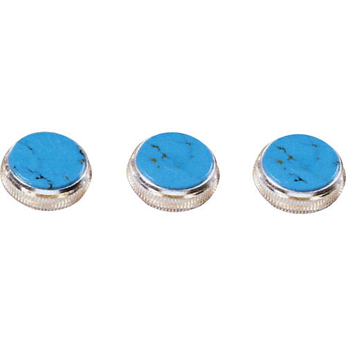 Turquoise Trumpet Finger Buttons 3-Pack