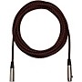 Musician's Gear Tweed Lo-Z Woven XLR Mic Cable Black Tweed 20 ft.