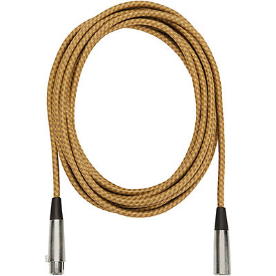 Musician's Gear Tweed Lo-Z Woven XLR Mic Cable