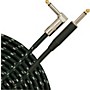 Musician's Gear Tweed Right Angle Instrument Cable Black 20 ft.