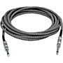 Musician's Gear Tweed Standard Instrument Cable - 20 ft. Black and Silver