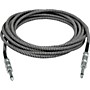 Musician's Gear Tweed Standard Instrument Cable 20 ft. Black and Silver