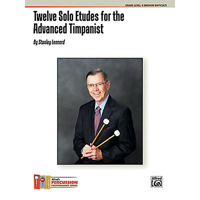 Alfred Twelve Solo Etudes for the Advanced Timpanist Book