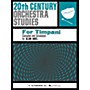 G. Schirmer Twentieth Century Orchestra Studies for Timpani Percussion Series Composed by Various Edited by Alan Abel