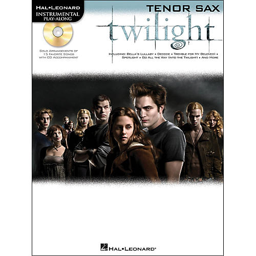 Twilight For Tenor Sax - Music From The Soundtrack - Instrumental Play-Along Book/CD Pkg