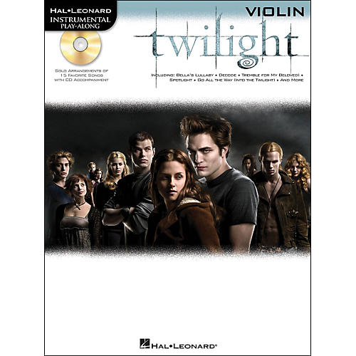 Twilight For Violin - Music From The Soundtrack - Instrumental Play-Along Book/CD Pkg
