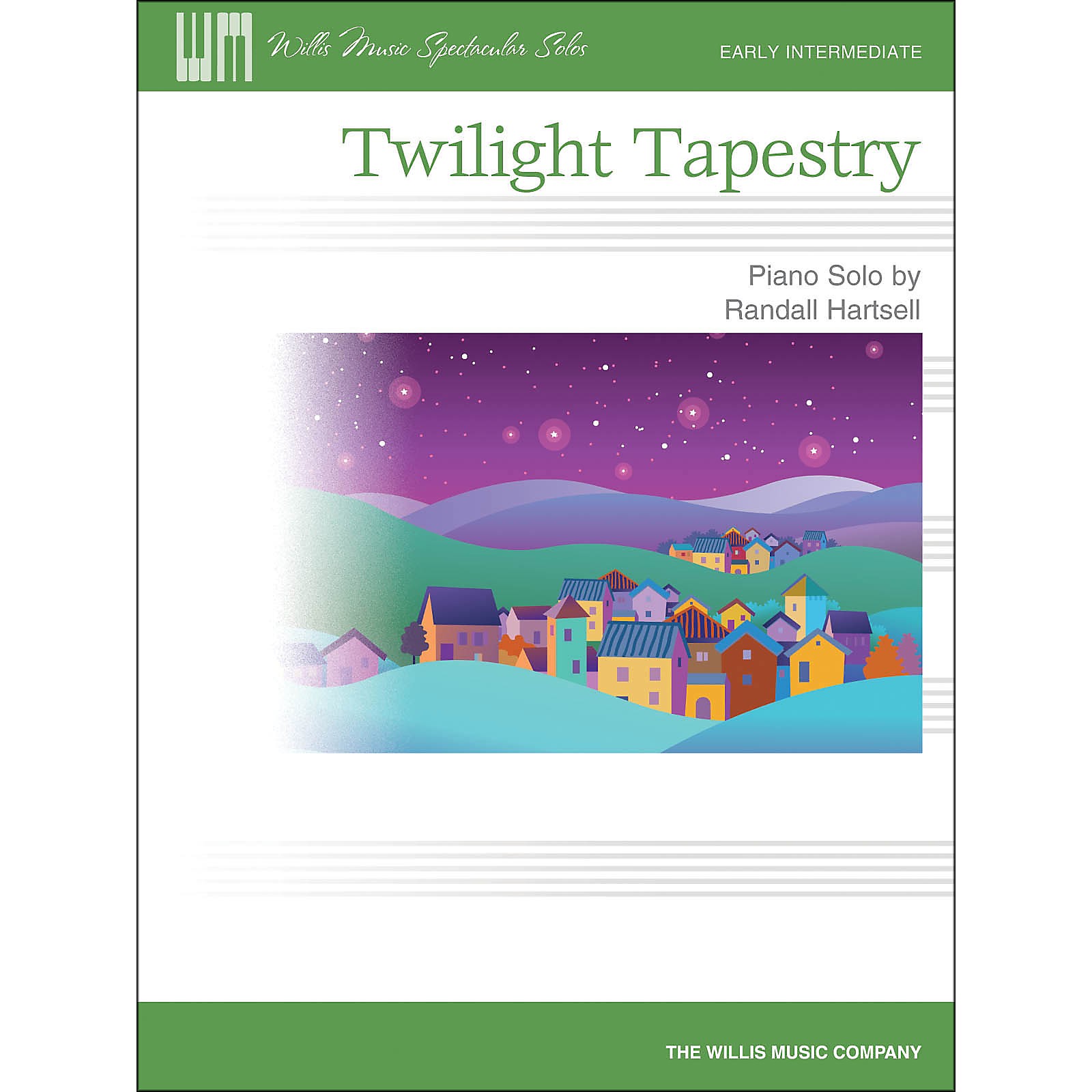 Hal Leonard Twilight Tapestry Early Intermediate Piano Solo Sheet