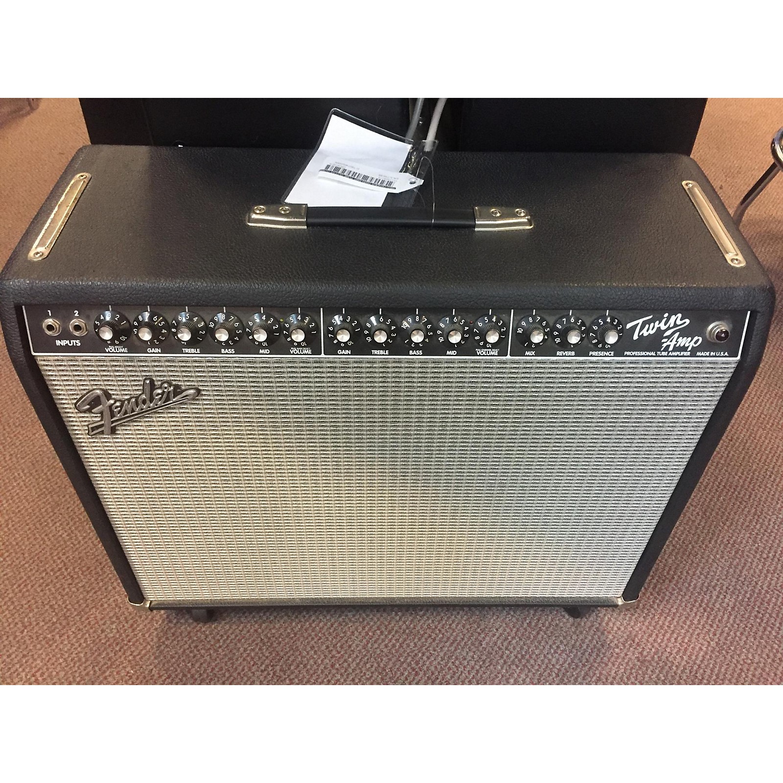 Used Fender Twin Amp Tube Guitar Combo Amp Musician's Friend