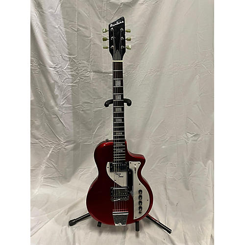 Airline Twin Tone Solid Body Electric Guitar Candy Apple Red