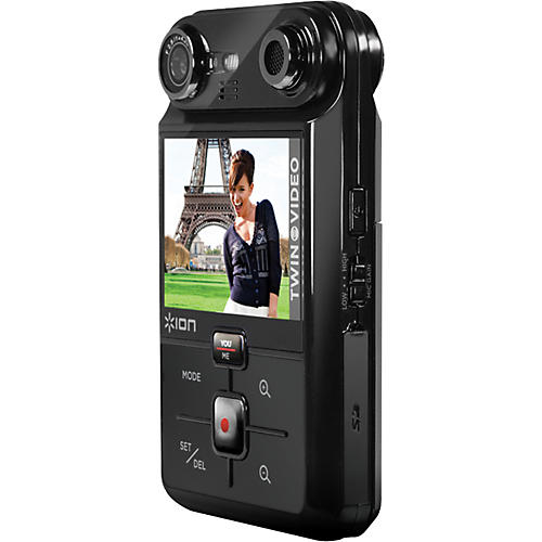 Twin Video Dual Lens Handheld Video Camera