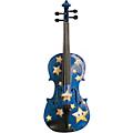 Rozanna's Violins Twinkle Star Blue Glitter Series Violin Outfit 4/43/4