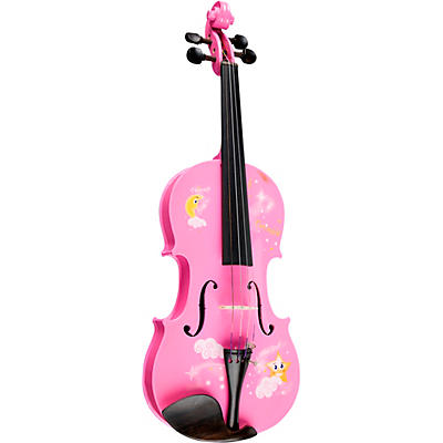Rozanna's Violins Twinkle Star Pink Glitter Series Violin Outfit